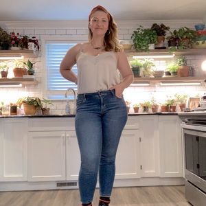 Target Brand Satin Camisole, adjustable straps.